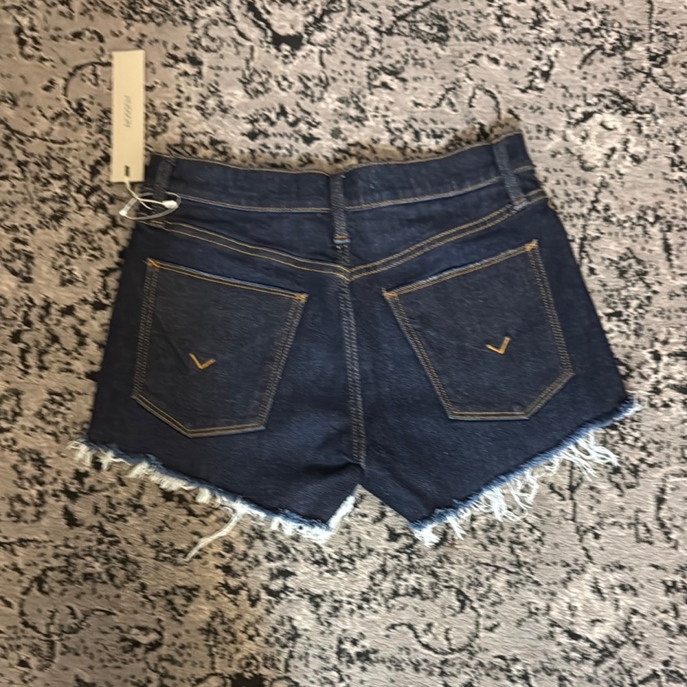 Hudson dark wash cutoff Shorts - Picture 2 of 7